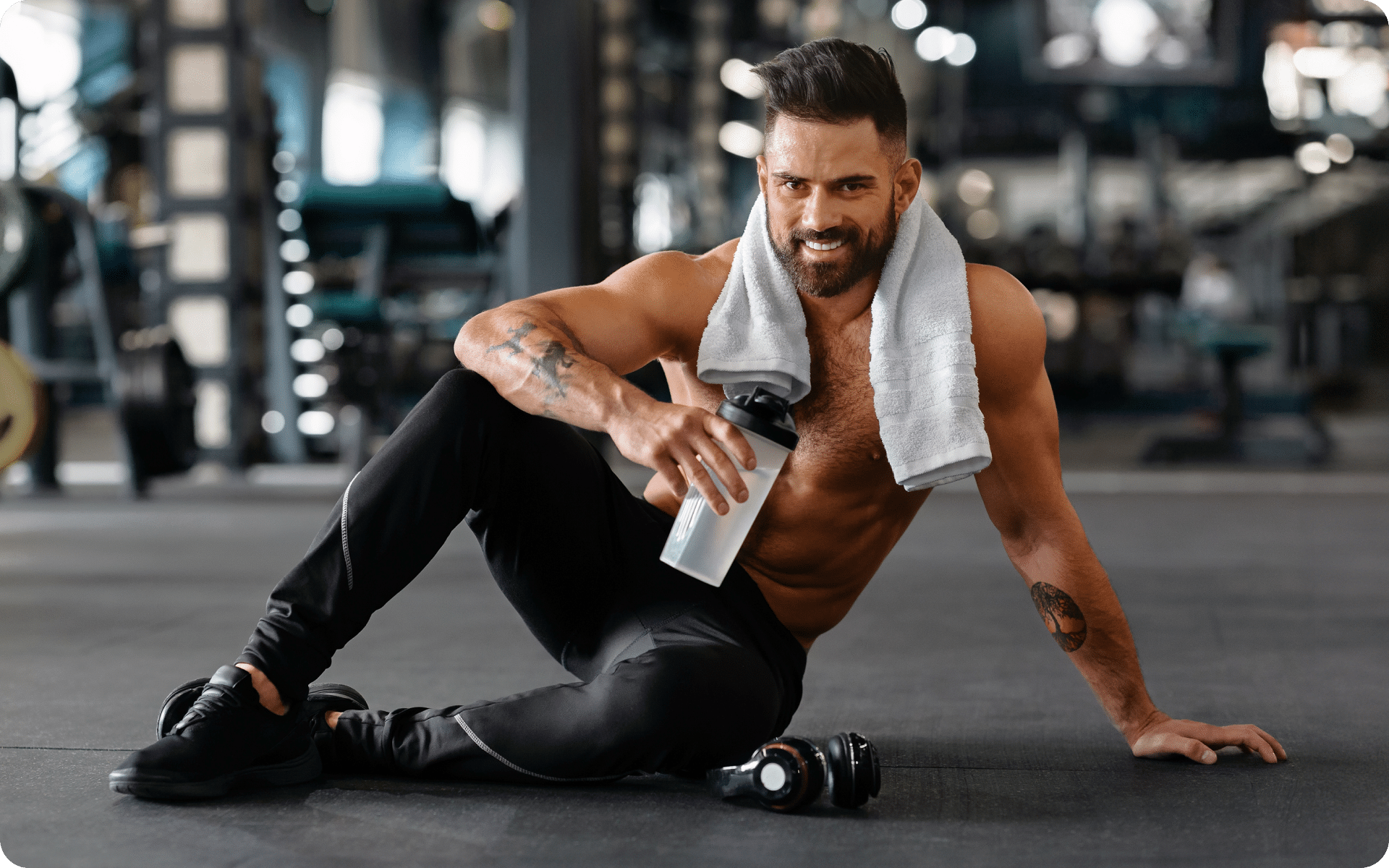 High-performance athlete ready to train after complete R3X recovery protocol